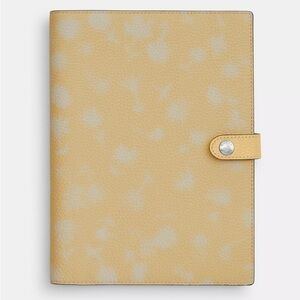 Notebook With Floral Print